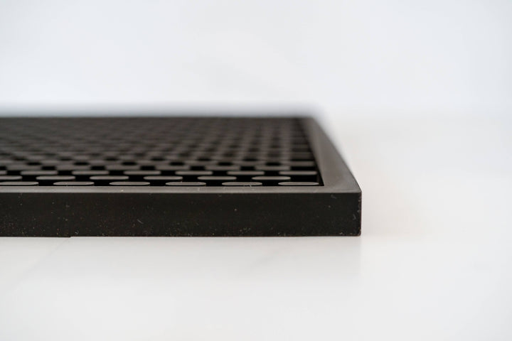 BAR MAT SILICONE LARGE BLACK