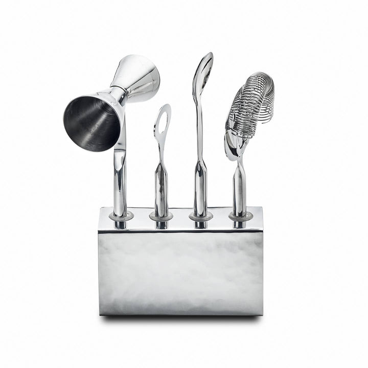 BAR TOOL STAINLESS STEEL SET OF 5 #19487