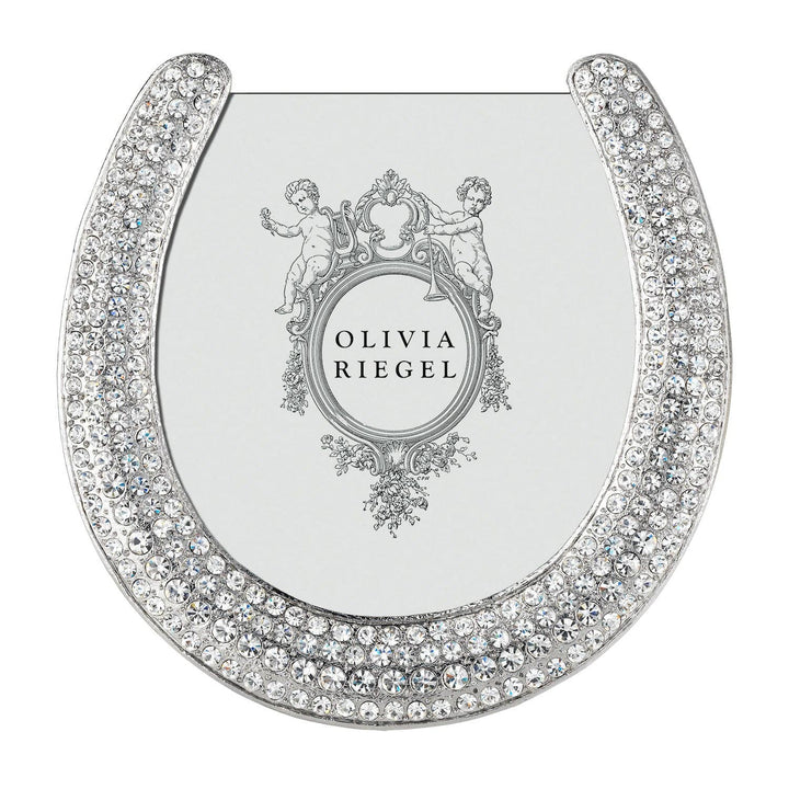 PHOTO FRAME HORSESHOE SILVER