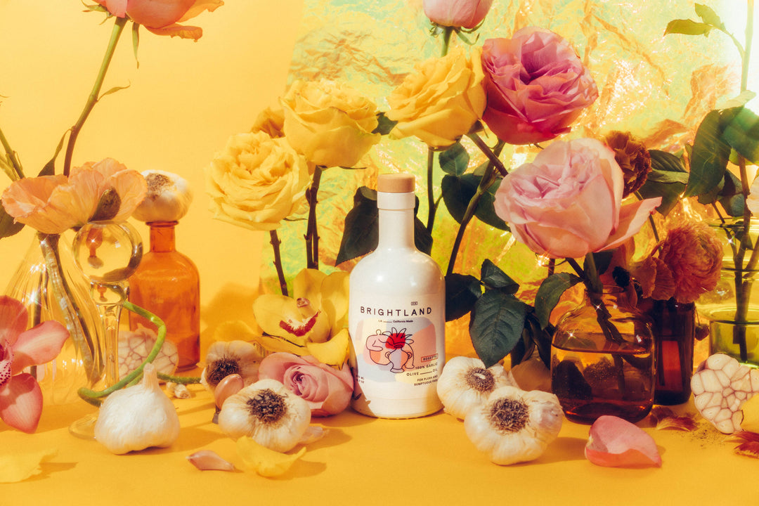 OLIVE OIL GARLIC ROSETTE 375ML #78716