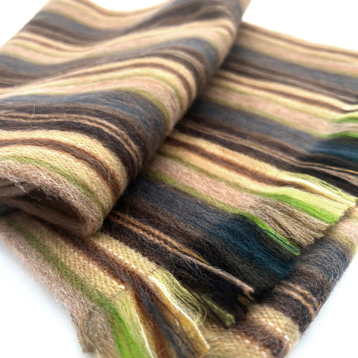 SCARF ALPACA RUSTIC OAK