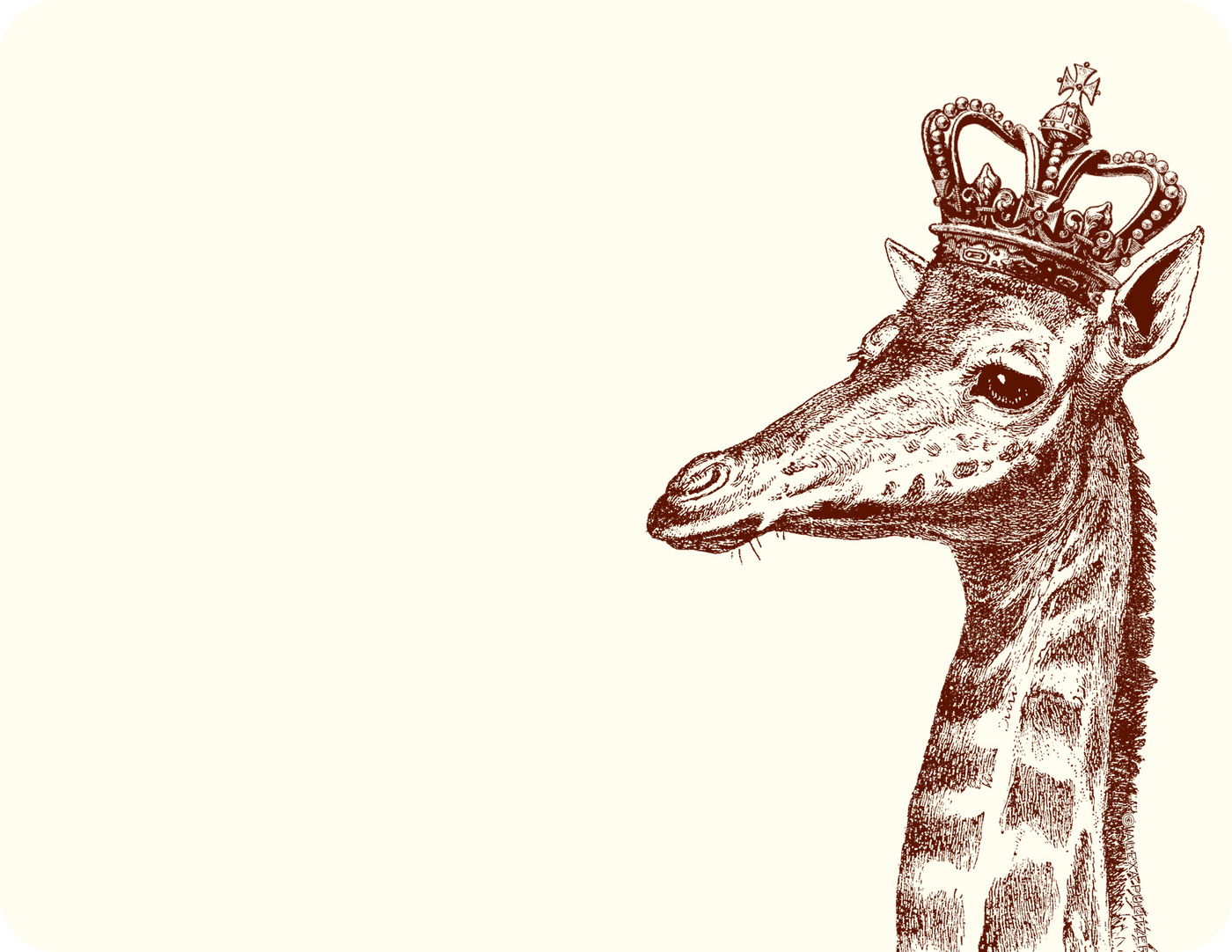 NOTES ROYAL GIRAFFE A2 #78739