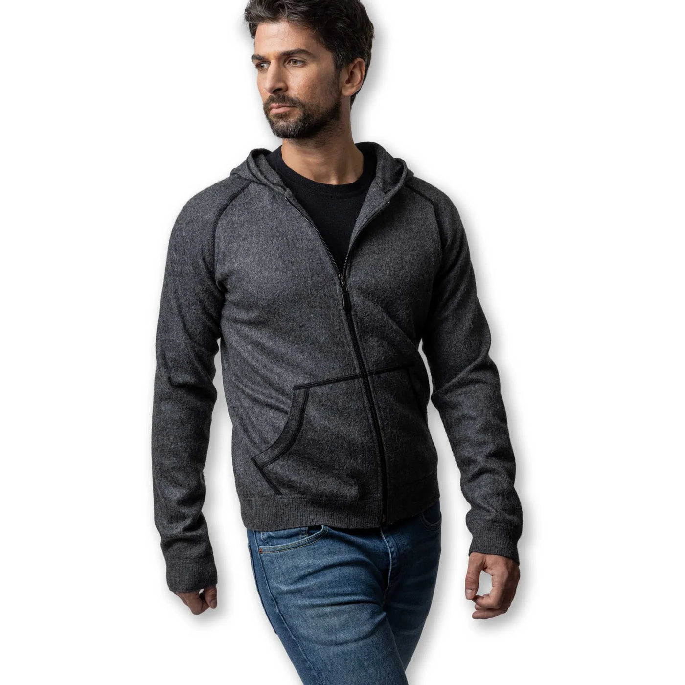 ALICIA ADAMS SWEATER ZIP UP MEN'S (Available in 5 Colors and 4 Sizes)