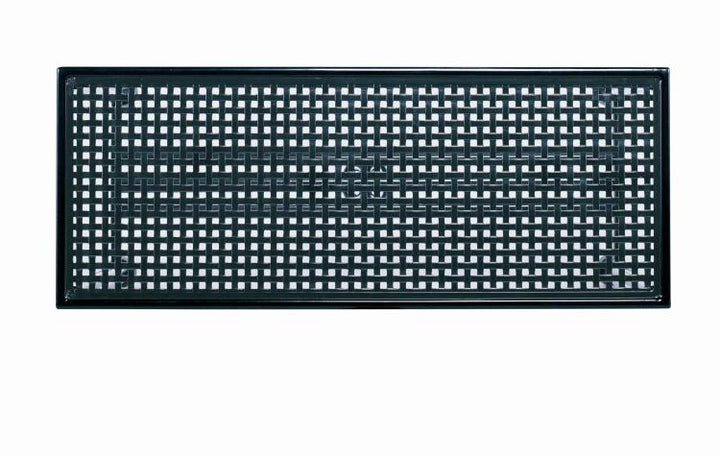 AUGUSTINE METAL BAR TABLE W/TEMPERED GLASS