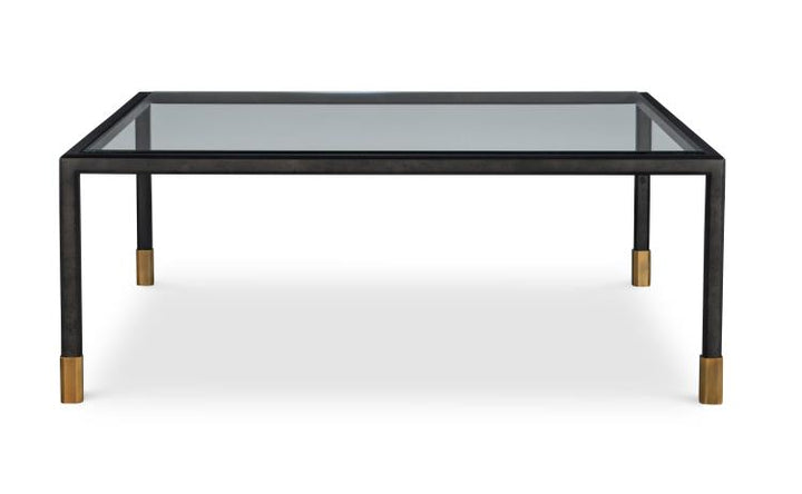 JENNINGS SQUARE COCKTAIL TABLE (GLASS)