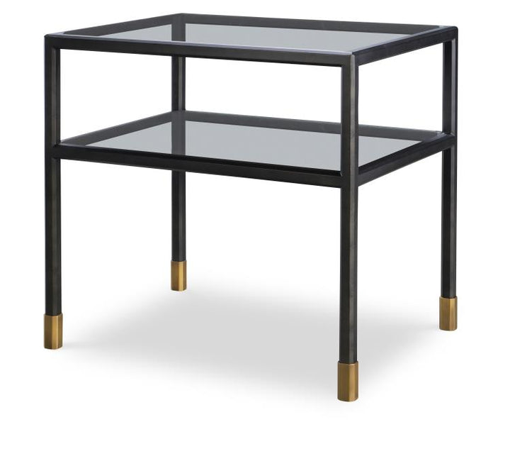 JENNINGS SIDE TABLE (GLASS)