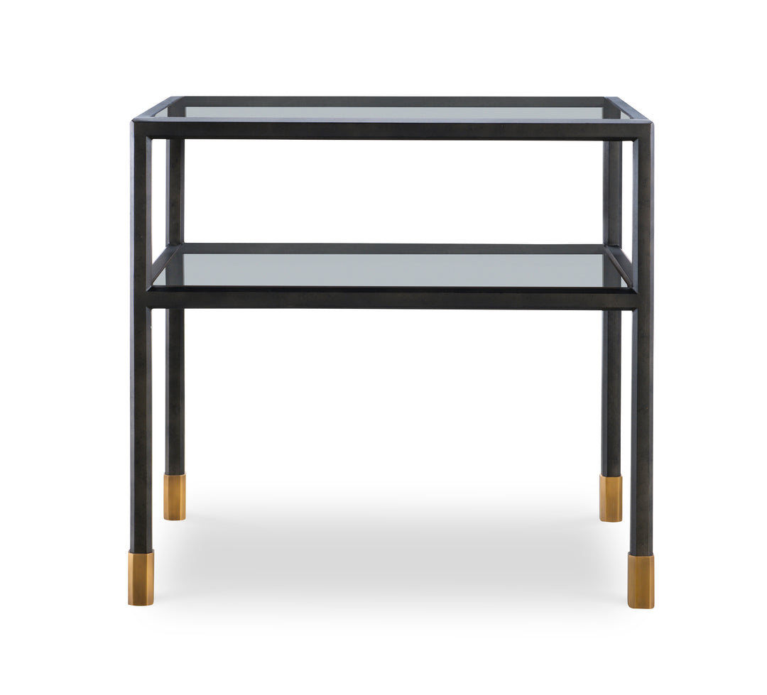 JENNINGS SIDE TABLE (GLASS)