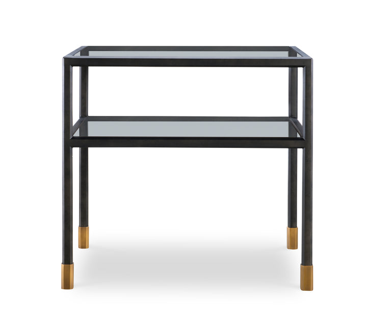 JENNINGS SIDE TABLE (GLASS)