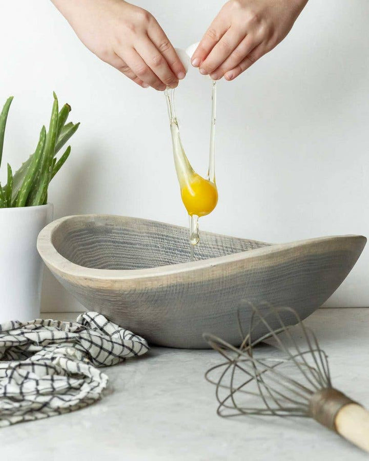 BOWL DRIFTWOOD OAK OVAL