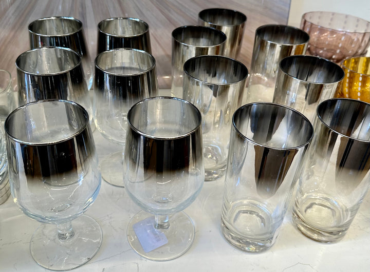 DOROTHY THORPE VINTAGE WINE GLASSES - SET OF 6