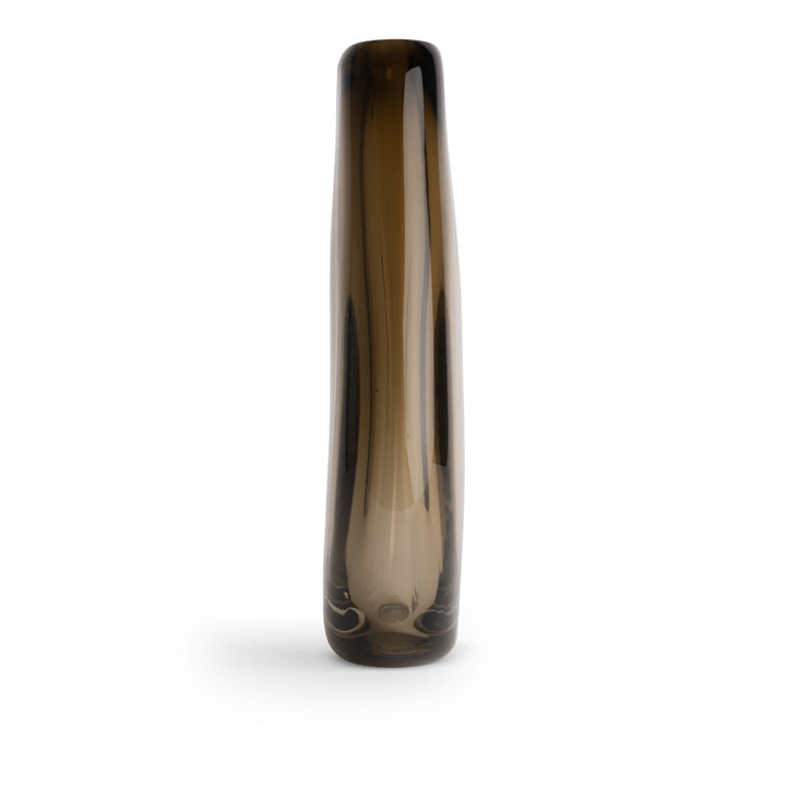VASE BEIGE GLASS