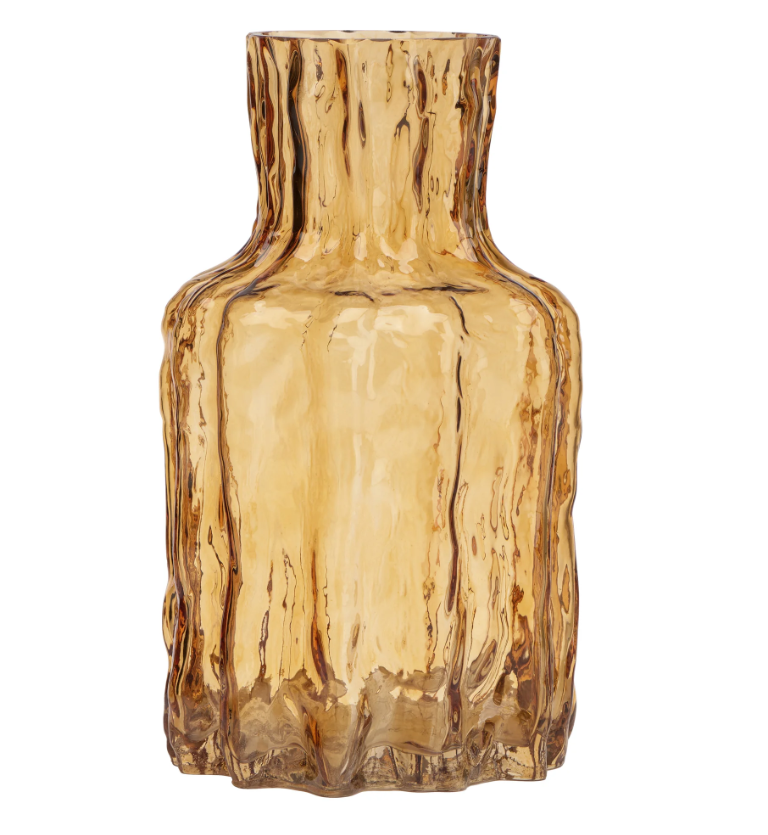 VASE FLASK AMBER (Available in 2 Sizes)