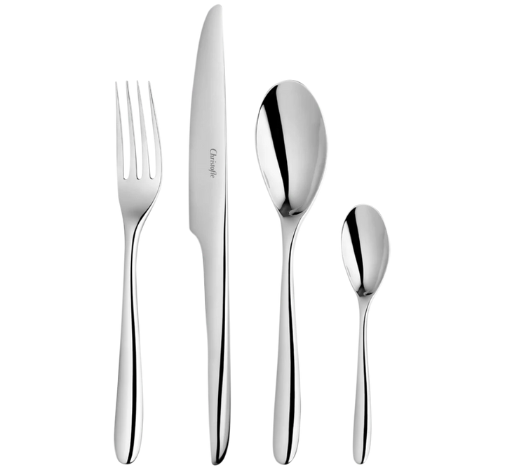SET OF 48 PIECE STAINLESS STEEL FLATWARE L'ÂME