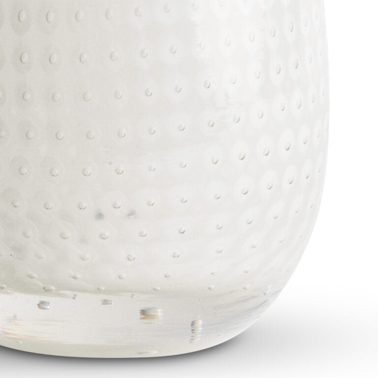 TABLE LAMP WHITE DOTTED BUBBLES