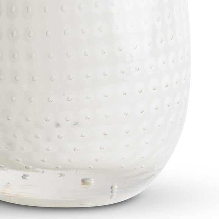 TABLE LAMP WHITE DOTTED BUBBLES
