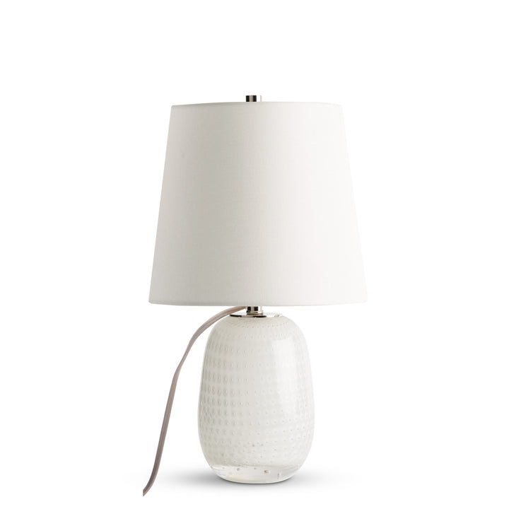 TABLE LAMP WHITE DOTTED BUBBLES