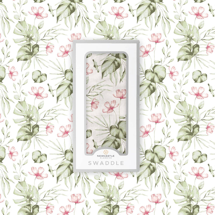 SWADDLE SILVER PINK ORCHID
