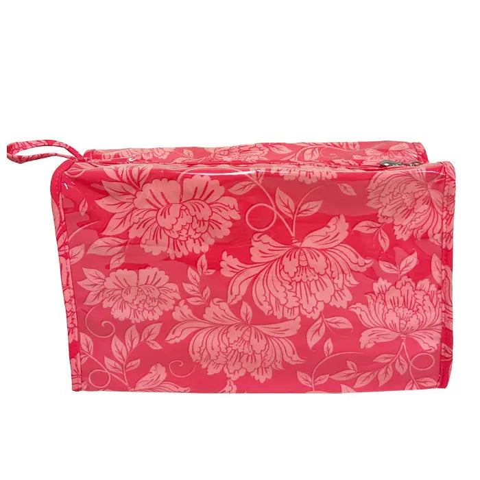 COSMETIC BAG BOX PEONIES PINK