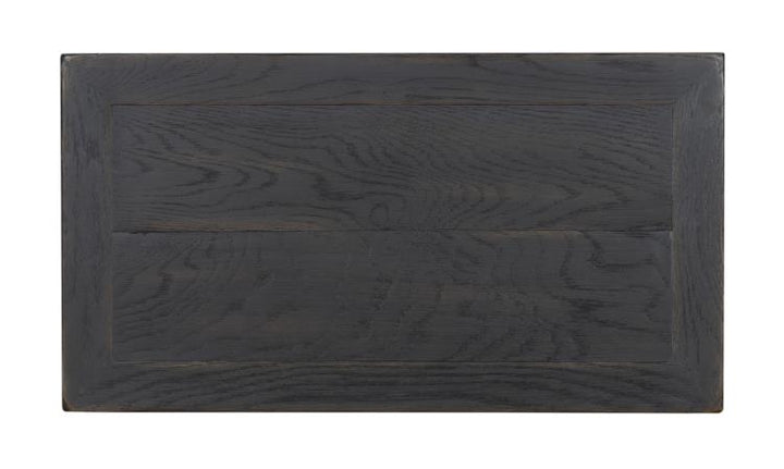 ALBERT ACCENT TABLE  - BLACK RUSTIC