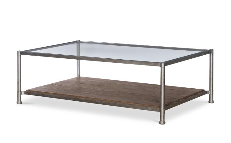 SMITH COCKTAIL TABLE - BROWN RUSTIC