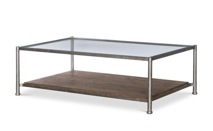 SMITH COCKTAIL TABLE - BROWN RUSTIC