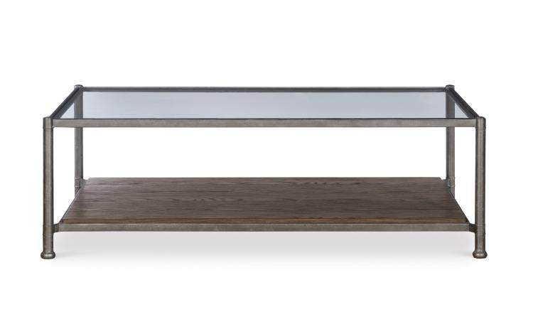 SMITH COCKTAIL TABLE - BROWN RUSTIC