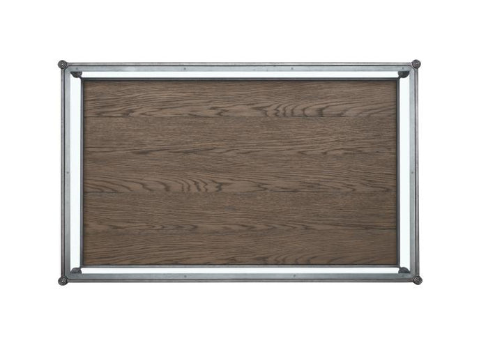SMITH COCKTAIL TABLE - BROWN RUSTIC