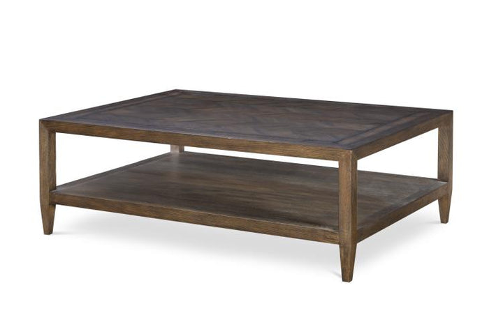 DALTON COCKTAIL TABLE - BROWN RUSTIC
