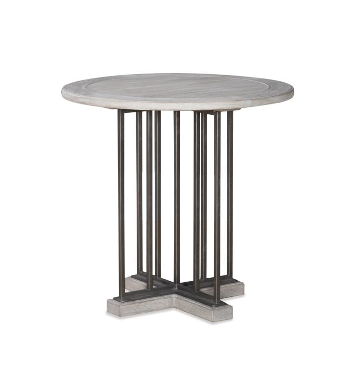 JACOB SIDE TABLE - WHITE RUSTIC