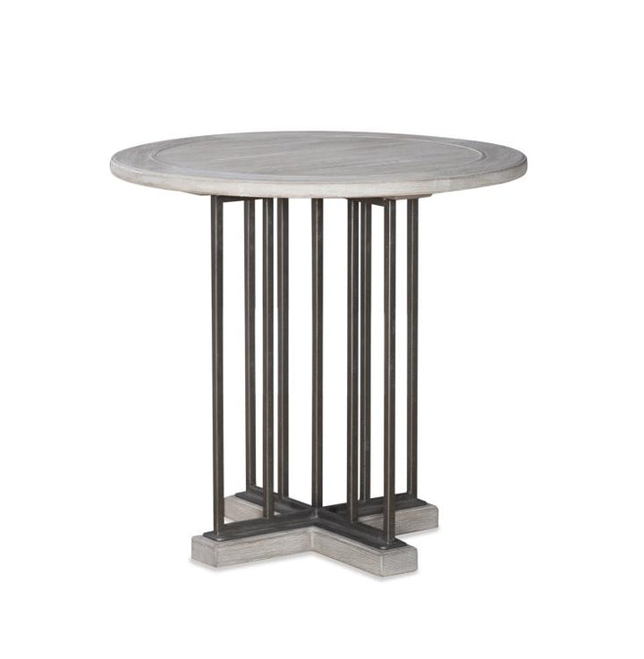 JACOB SIDE TABLE - WHITE RUSTIC