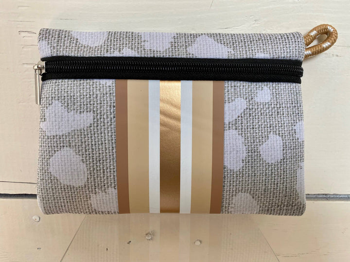 TOTE BAG NEOPRENE ANIMAL PRINT LINEN #78688