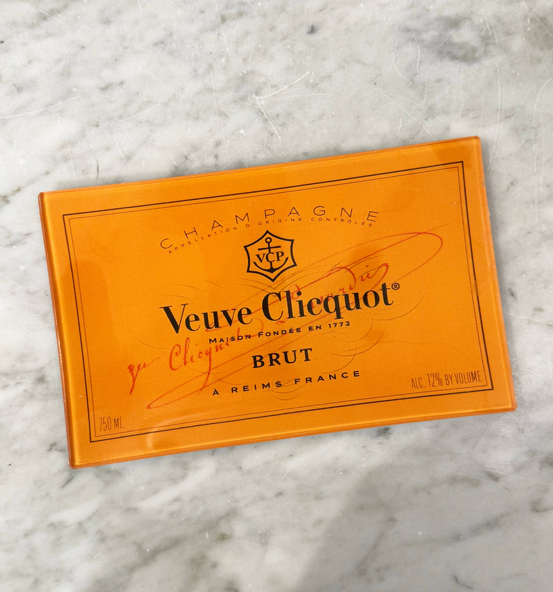 TRAY GLASS VEUVE CLIQUOT BRUT