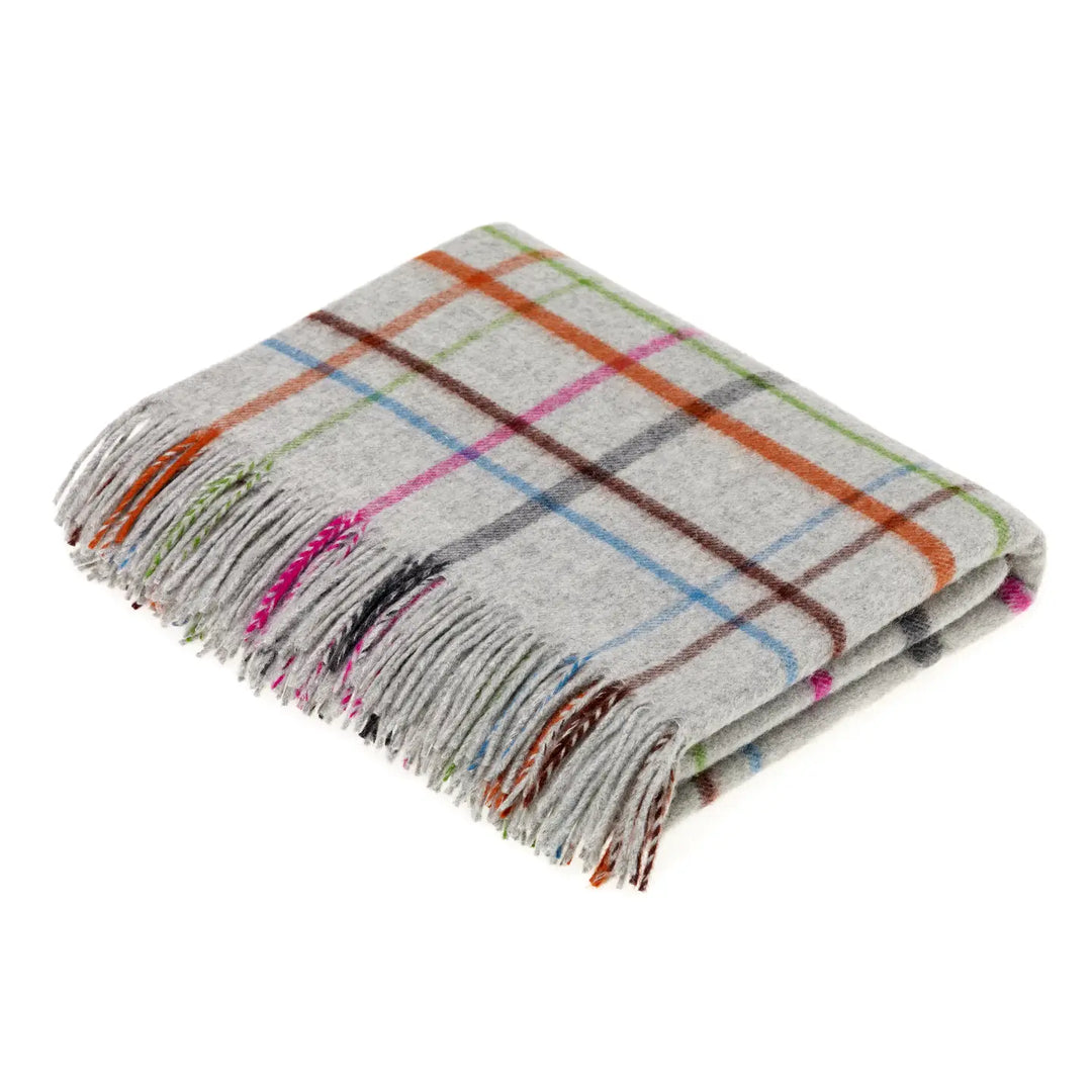 THROW MERINO LAMBSWOOL MULTI
