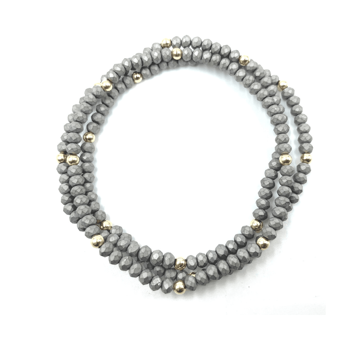 BRACELET CLASSIC MATTE GRAY GOLD