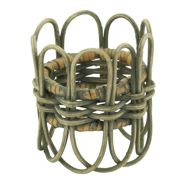 NAPKIN RING TWISTED RATTAN