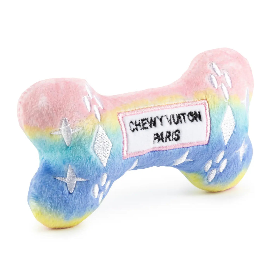 DOG TOY BONE OMBRE CHEWY VUITON