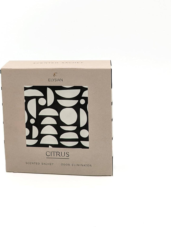 S/4 SACHETS SCENTED CITRUS