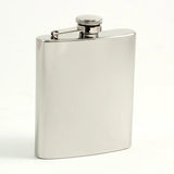 FLASK STAINLESS STEEL WITH CAPTIVE CAP  7 oz.