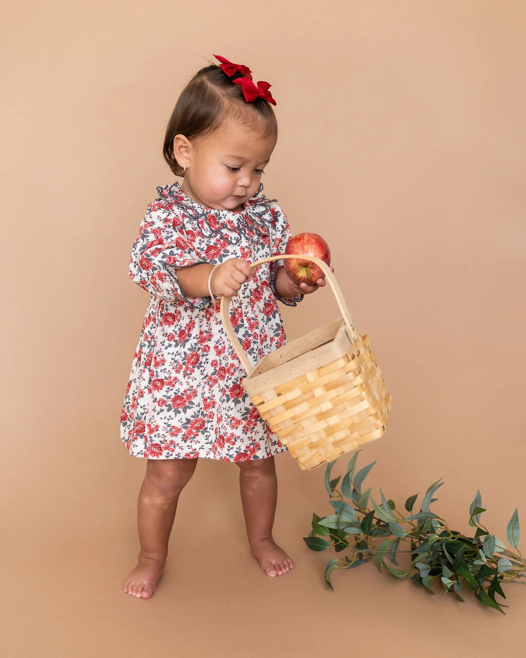 DRESS+BLOOMER ROSE FLORAL S/2