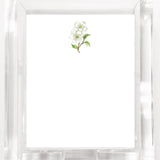 NOTEPAD DOGWOOD WITH TRAY