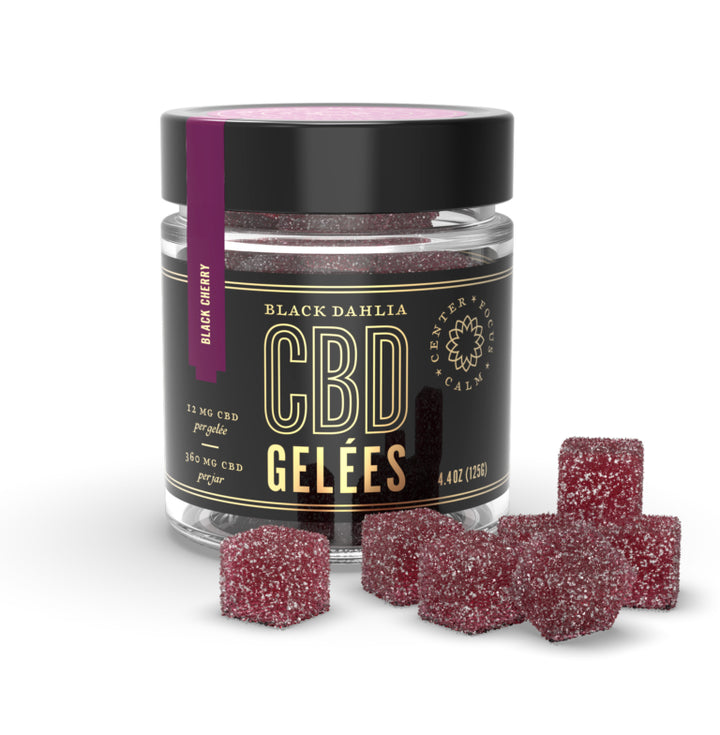 CBD GELEES BLACK CHERRY