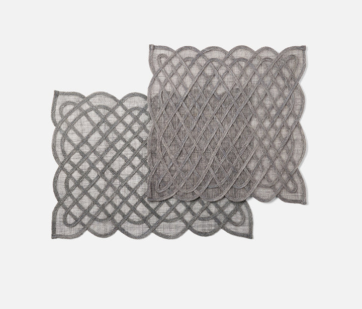 PLACEMAT TITANIUM ABACA