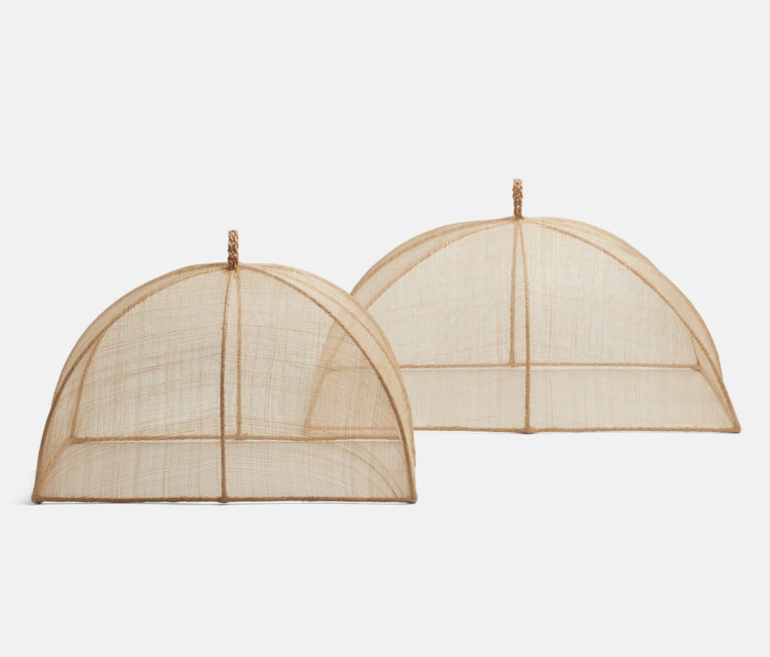 FOOD COVER NATURAL SINAMAY RECTANGULAR