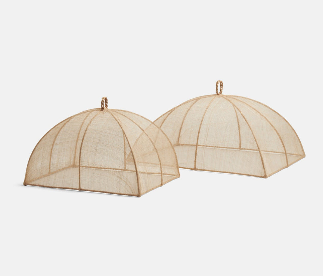 FOOD COVER NATURAL SINAMAY RECTANGULAR