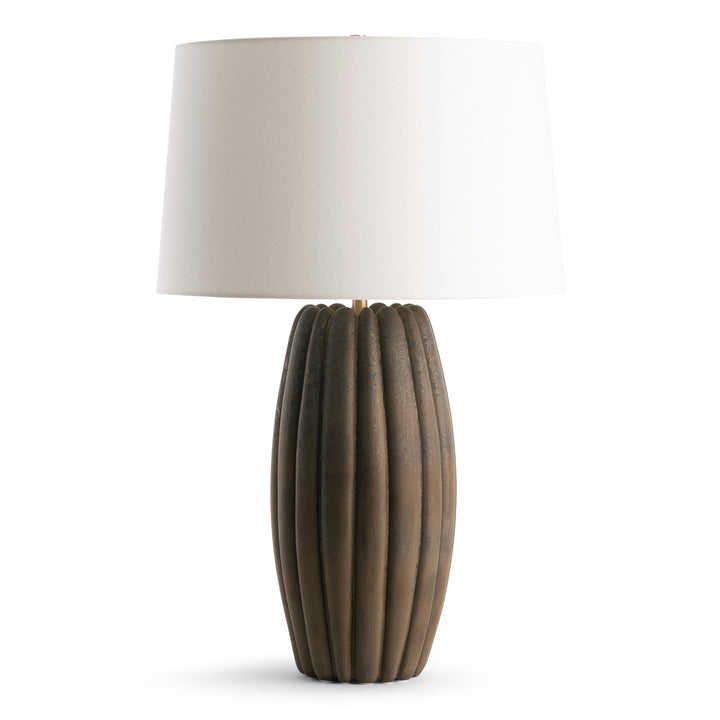 TABLE LAMP COUNTOUR BROWN