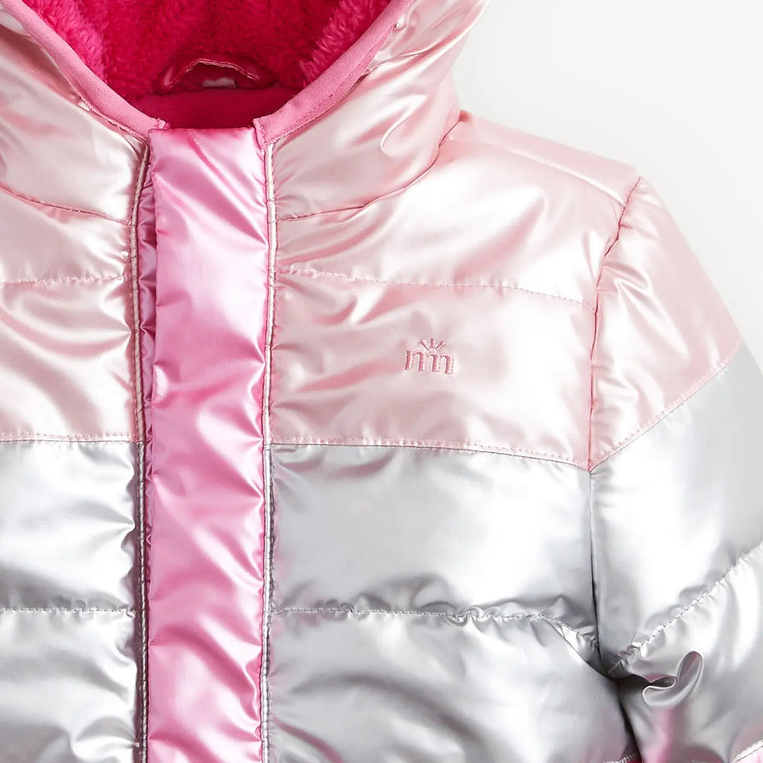 JACKET PUFFER METALLIC