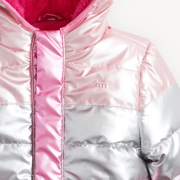 JACKET PUFFER METALLIC