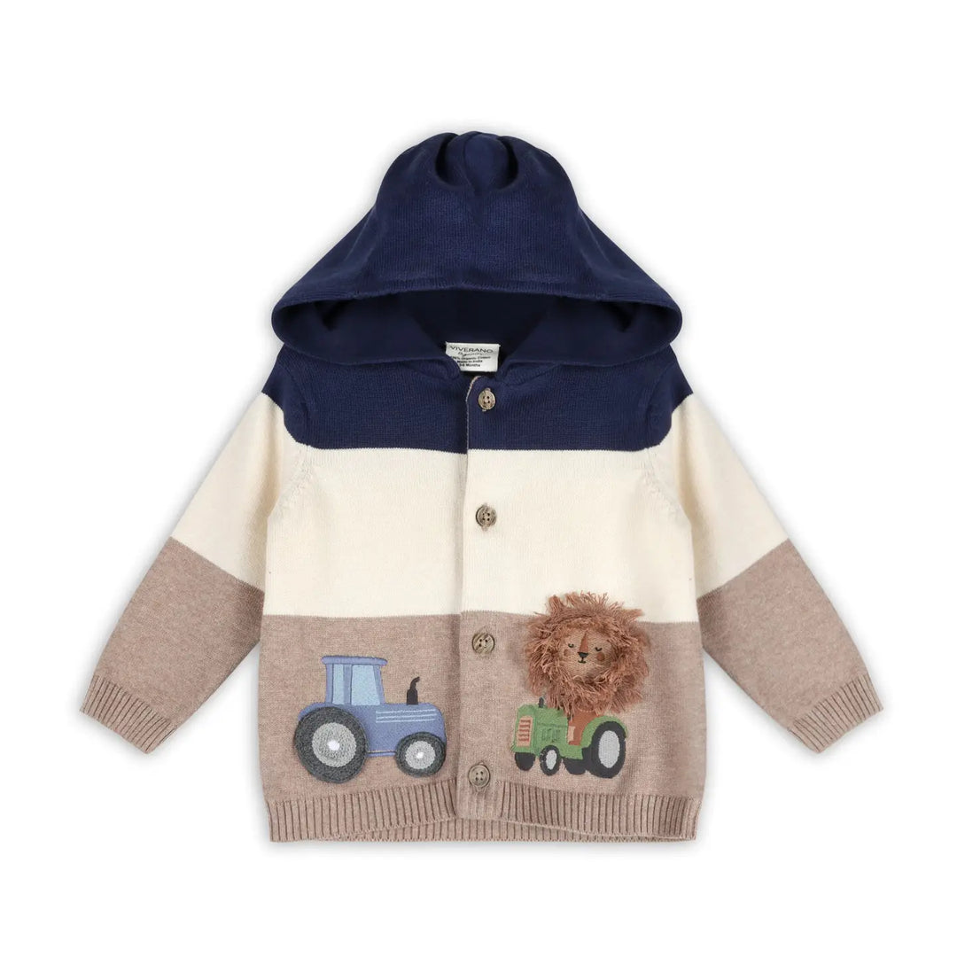 HOODED JACKET LION FARM TRUCK