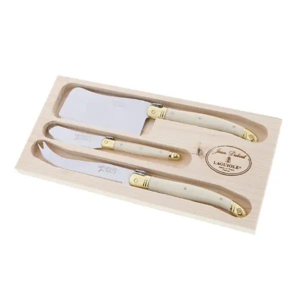 3 PC CHEESE SET IVORY