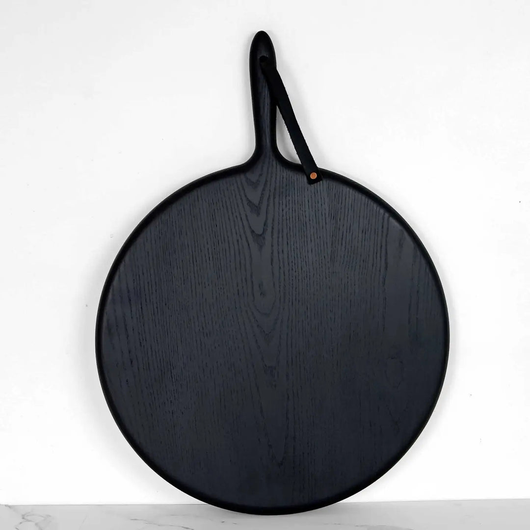 SERVING BOARD WHALE BONE BLACK EBONIZED ASH LARGE